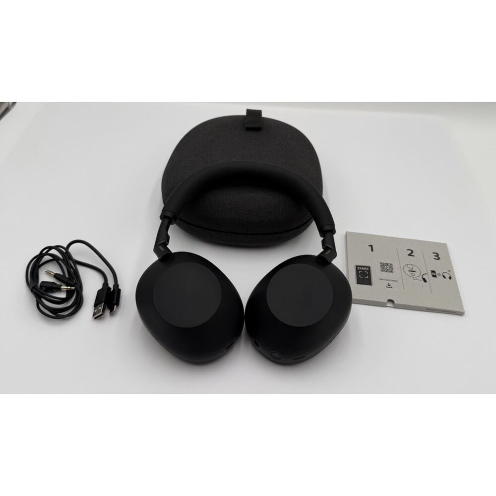 Sony WH-1000XM6 Wireless Noise-Canceling Headphones (Black) Mint